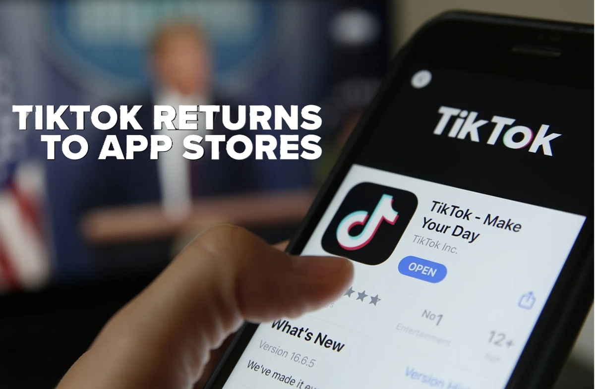 TikTok returns to Apple, Google app stores