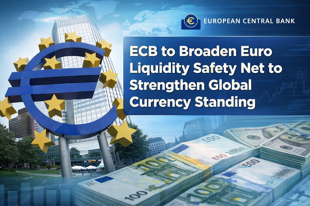 ECB to Broaden Euro Liquidity Safety Net to Strengthen Global Currency Standing