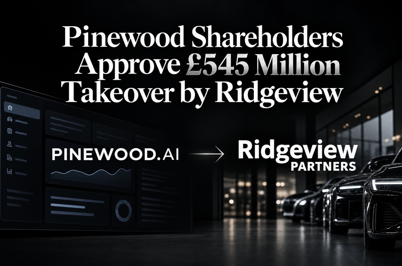 Pinewood Shareholders Approve £545 Million Takeover by Ridgeview